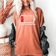 Social Battery Low Introvert Women's Comfort Colors T-Shirt Yam Social Battery Low Introvert Women's Comfort Colors T-Shirt Yam