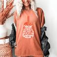 Social Introverts Hang Out With Guitars Musician Guitarist Women's Comfort Colors T-Shirt Yam