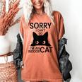 Sorry I Can't Go I'm An Indoor Cat Introvert Cats Women's Comfort Colors T-Shirt Yam Sorry I Can't Go I'm An Indoor Cat Introvert Cats Women's Comfort Colors T-Shirt Yam