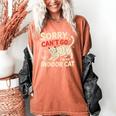 Sorry I Can't Go I'm An Indoor Cat Introvert Cat Owner Women's Comfort Colors T-Shirt Yam Sorry I Can't Go I'm An Indoor Cat Introvert Cat Owner Women's Comfort Colors T-Shirt Yam