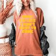SORRY I'M LATE I DIDN'T WANT TO COME FUNNY INTROVERT PRESENT Women's Comfort Colors T-Shirt Yam