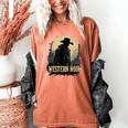 Spaghetti Western Cowboy Culture Classic Western Nostalgia Women's Comfort Colors T-Shirt Yam