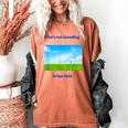 Out Standing In Her Field Graduation Tee Women's Comfort Colors T-Shirt Yam
