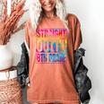 Straight Outta 8th Grade Great Graduation Eighth Grade Women's Comfort Colors T-Shirt Yam