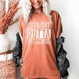 Straight Outta Art School Graduation Shirt Women's Comfort Colors T-Shirt Yam