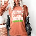 Straight Outta Junior High School Class Of 2022 Graduation Women's Comfort Colors T-Shirt Yam