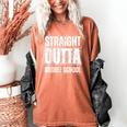 Straight Outta Middle School Class Of 2024 Graduation Women's Comfort Colors T-Shirt Yam