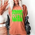 Straight Outta Third Grade Graduation Class Women's Comfort Colors T-Shirt Yam