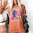 Suicide Awareness I Wear Teal Purple In Memory Of My Nephew Women's Comfort Colors T-Shirt Yam