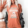 Super Proud Grandma Of A PHD Graduate Senior Graduation Women's Comfort Colors T-Shirt Yam