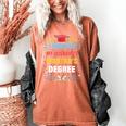 I Survived My Husband's Masters Degree Graduation Women's Comfort Colors T-Shirt Yam