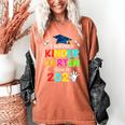 I Survived Kindergarten Graduation 2025 Graduate Boys Girls Women's Comfort Colors T-Shirt Yam