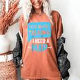 Too Much Talking I Need A Nap For Introverts Raglan Baseball Tee Women's Comfort Colors T-Shirt Yam