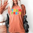 Team Pre-K Shirt Teacher Boy Girl Back To School Graduation Women's Comfort Colors T-Shirt Yam
