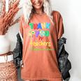 Thank You Teacher Appreciation Graduation Men Women Kids Women's Comfort Colors T-Shirt Yam