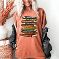 History Month Dream Like Martin Books Men Women Kids Women's Comfort Colors T-Shirt Yam