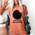 Total Solar Eclipse April 2024 Sky Watcher Memory Women's Comfort Colors T-Shirt Yam