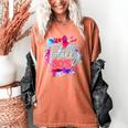 Totally 80's Colorful Retro 1980s Style Nostalgia Vibe Women's Comfort Colors T-Shirt Yam