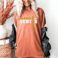Track Senior Night Track Senior 2025 Graduation 14 Women's Comfort Colors T-Shirt Yam