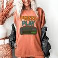 VHS Cassette Retro Analog Nostalgia Theme Premium Women's Comfort Colors T-Shirt Yam