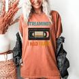 VHS Cassette Tape Retro 80s 90s Nostalgia Women's Comfort Colors T-Shirt Yam VHS Cassette Tape Retro 80s 90s Nostalgia Women's Comfort Colors T-Shirt Yam