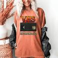 VHS Tape Nostalgia Old School Technology Humor Premium Women's Comfort Colors T-Shirt Yam VHS Tape Nostalgia Old School Technology Humor Premium Women's Comfort Colors T-Shirt Yam