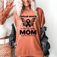 I Wear In Memory Of My Mom Butterfly Lung Cancer Women's Comfort Colors T-Shirt Yam