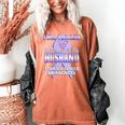 I Wear Periwinkle In Memory Of My Husband Stomach Cancer Women's Comfort Colors T-Shirt Yam I Wear Periwinkle In Memory Of My Husband Stomach Cancer Women's Comfort Colors T-Shirt Yam