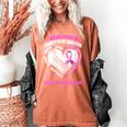 I Wear Pink In Memory Of Daughter Breast Cancer Awareness Women's Comfort Colors T-Shirt Yam