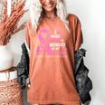 I Wear Pink In Memory Of My Friend Breast Cancer Awareness Women's Comfort Colors T-Shirt Yam
