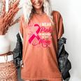 I Wear Pink In Memory Of My Mom Breast Cancer Awareness Women's Comfort Colors T-Shirt Yam
