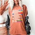 I Will Read Books On A Boat & Everywhere Reading Kids Book Women's Comfort Colors T-Shirt Yam