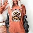 Wise Owl Reading Books Women's Comfort Colors T-Shirt Yam