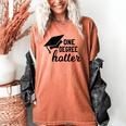 Women's One Degree Hotter College Masters PhD Graduation Party Women's Comfort Colors T-Shirt Yam