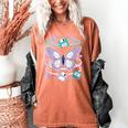 Y2K Butterfly Floppy Disk Art Digital Nostalgia Women's Comfort Colors T-Shirt Yam