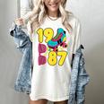 1987 Retro Raised In The 80s Old School Nostalgia Vibes Women's Comfort Colors T-Shirt Ivory