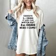 1st First Grade Graduation Tshirt Moving On To 2nd Grade Women's Comfort Colors T-Shirt Ivory