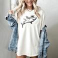 2019 Graduation Shark T Shirt High School College Grad Women's Comfort Colors T-Shirt Ivory