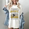 2021 Graduation Shirts For Family 2021 Graduation For Aunt Women's Comfort Colors T-Shirt Ivory