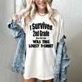 2nd Grade Graduation Boy Girl Graduate Education Women's Comfort Colors T-Shirt Ivory