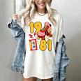 80s Vibes Mixed Tapes & Roller Skates 1981 Nostalgia Retro Women's Comfort Colors T-Shirt Ivory
