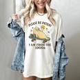90s Manatee Humor Please Patient I'm From The 1900s Women's Comfort Colors T-Shirt Ivory 90s Manatee Humor Please Patient I'm From The 1900s Women's Comfort Colors T-Shirt Ivory