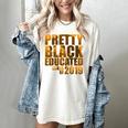 African American Girl Graduation Shirt Senior 2019 Women's Comfort Colors T-Shirt Ivory