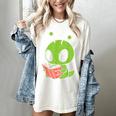 Alien Reading Book Believe In Yourself Kids Women Men Women's Comfort Colors T-Shirt Ivory Alien Reading Book Believe In Yourself Kids Women Men Women's Comfort Colors T-Shirt Ivory