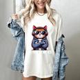 Anti Social Anxiety Mindfulness No Small Talk Introvert Cat Men Women Women's Comfort Colors T-Shirt Ivory Anti Social Anxiety Mindfulness No Small Talk Introvert Cat Men Women Women's Comfort Colors T-Shirt Ivory
