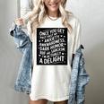 Anxiety Awkward Dark Humor Quote Introverts Sarcastic Women's Comfort Colors T-Shirt Ivory