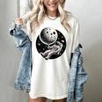 Astronaut Aesthetic Holding Moon Balloon Planets Introvert Women's Comfort Colors T-Shirt Ivory