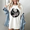 Astronaut Aesthetic Holding Moon Balloon Planets Introvert Women's Comfort Colors T-Shirt Ivory