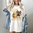 I Like Beer My Dog And Maybe 2 People Introvert Pun Women's Comfort Colors T-Shirt Ivory