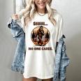 Bigfoot Sasquatch Lover Introvert Antisocial Humor Women's Comfort Colors T-Shirt Ivory